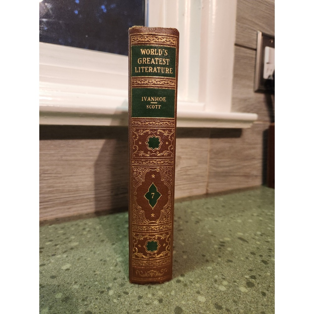 VTG 1937 World's Greatest Literature Spencer Press #7 Ivanhoe